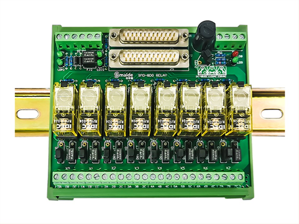 8路带冗余继电器输出模组（SMD-8DO/R/RED）