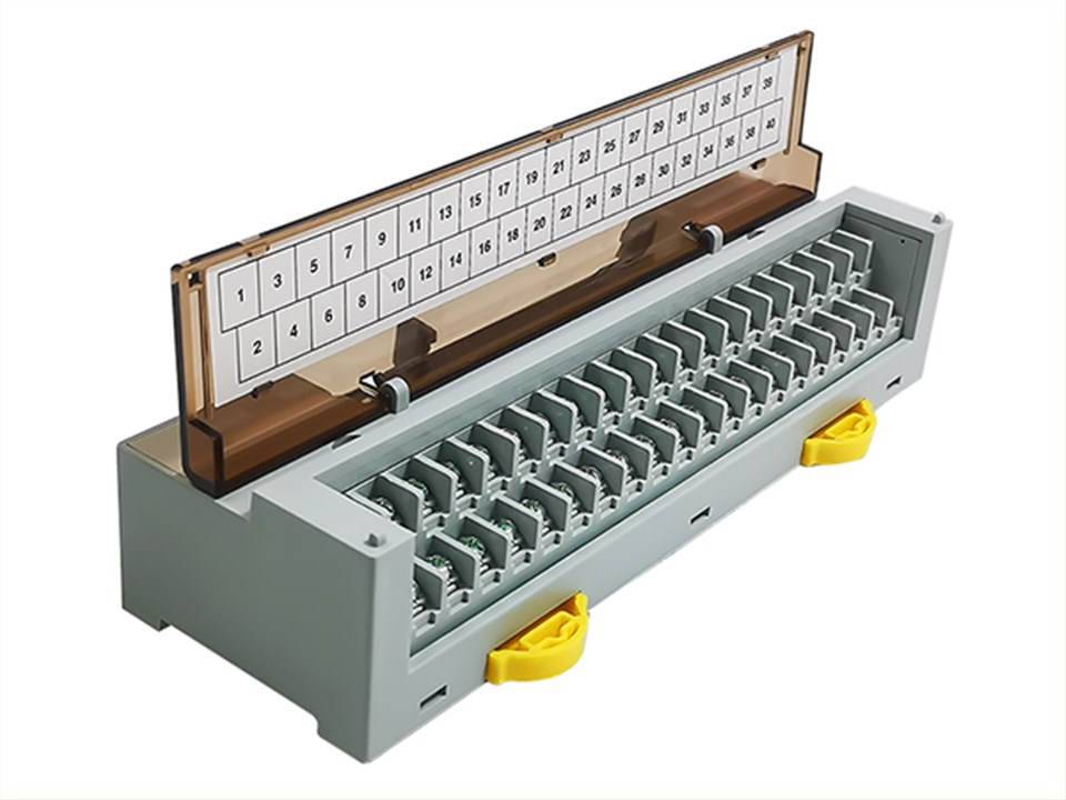 40位直通型端子台SMD-JF40-三菱PLC