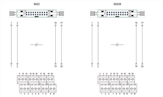 20位端子台--S022-S022K