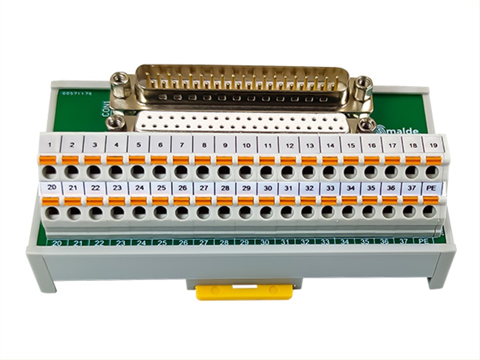 直插式DB接口端子台(SMD-E37MF-T)