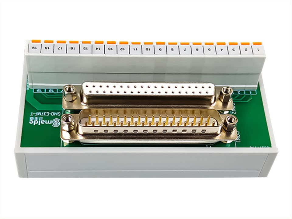 直插式DB接口端子台(SMD-E37MF-T)