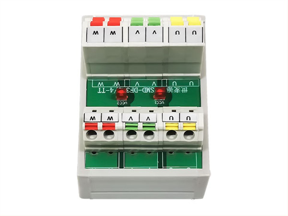直插式三相电源分配端子台 SMD-DF3-1/4-TT