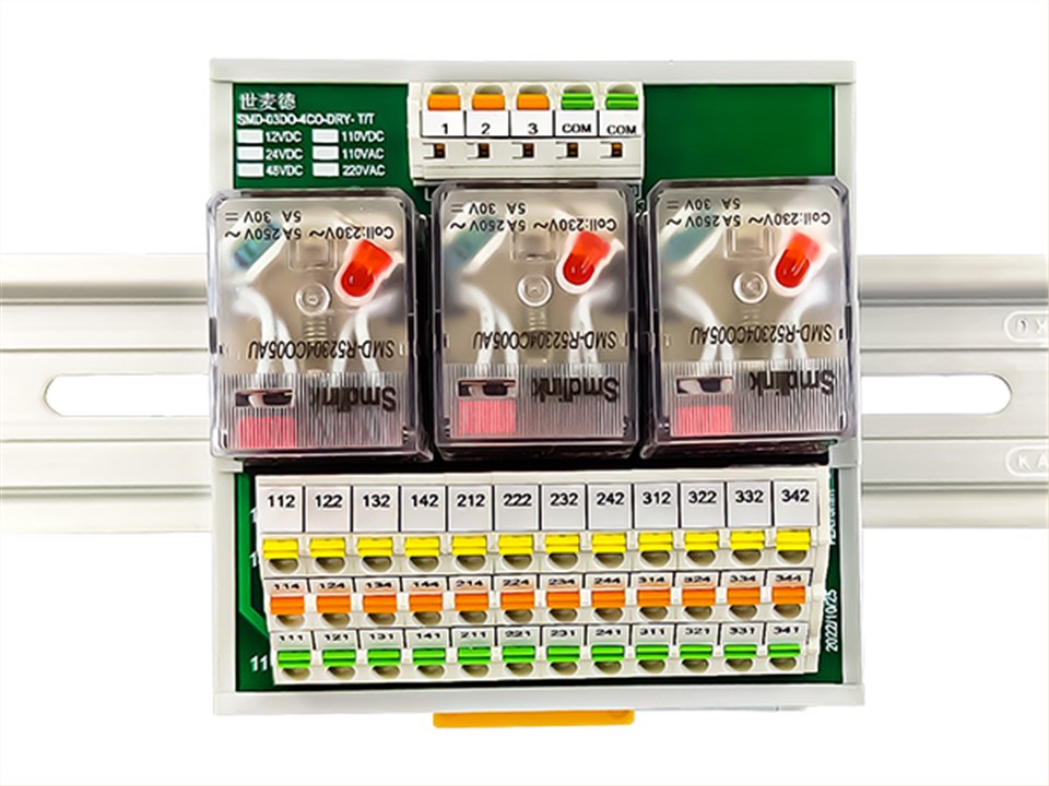 直插式4CO继电器模组