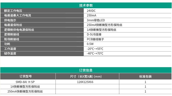 西门子 SMD-8AI H SP