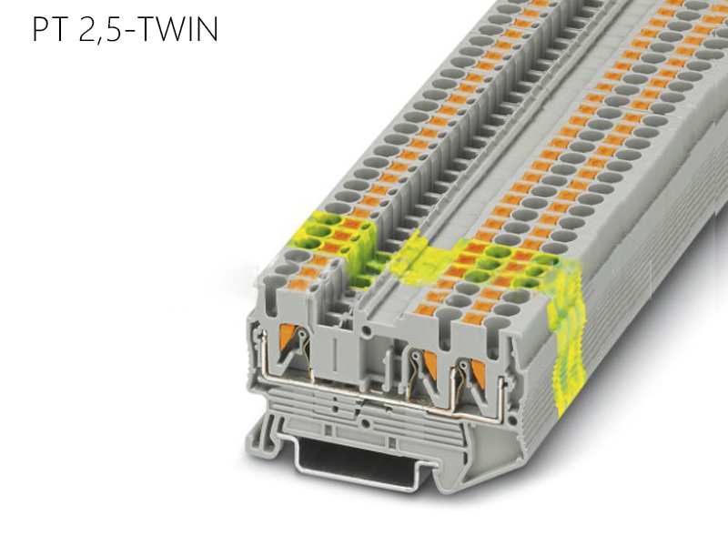 世麦德 直插式接线端子 PT2.5-TWIN